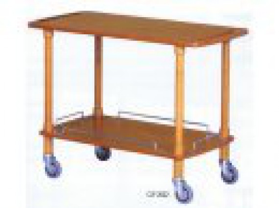 Carrello di servizio legno massello 2 p. cm.110x55 CLP 2002